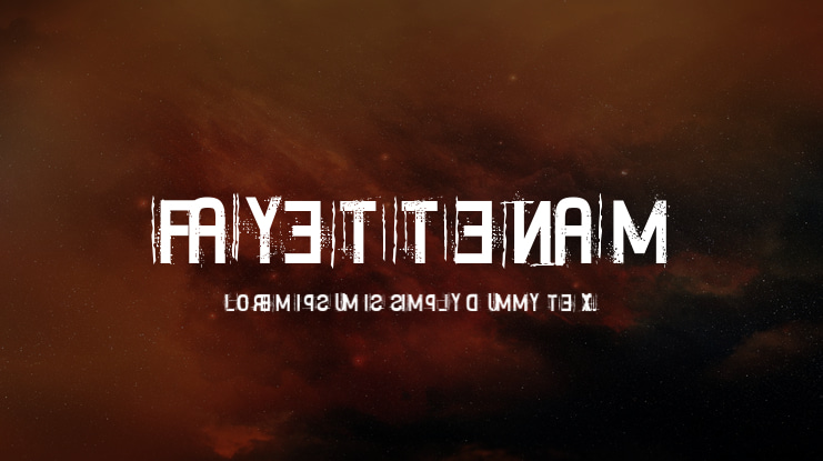 Fayettenam Font