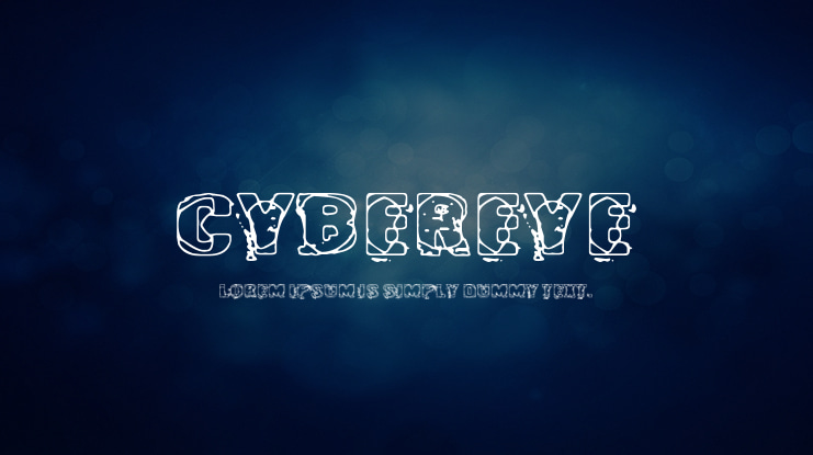 Cybereye Font