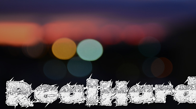 RealHard Font