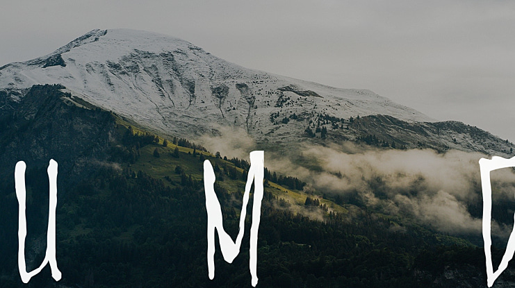 UncutMadnessDemoversion Font