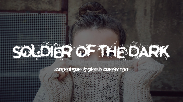 Soldier of the Dark Font
