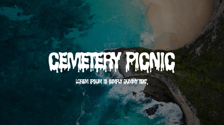 Cemetery Picnic Font