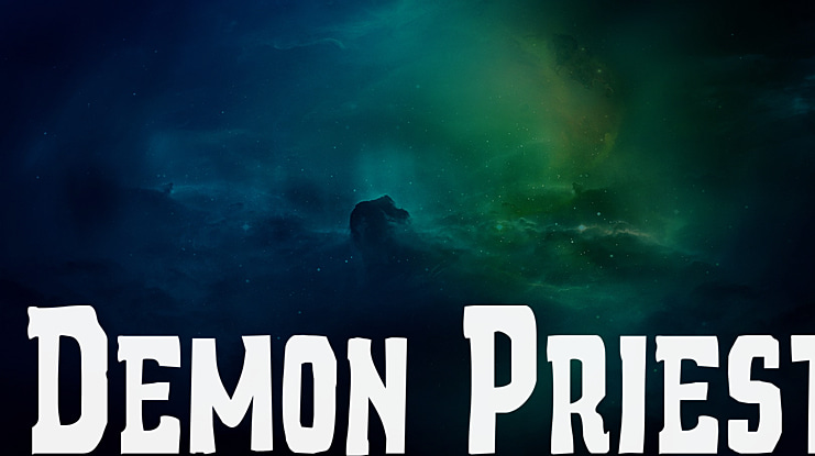 Demon Priest Font Family