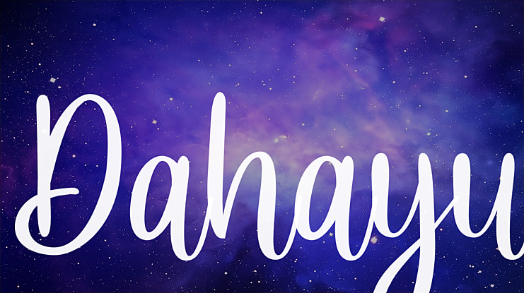 Dahayu Font