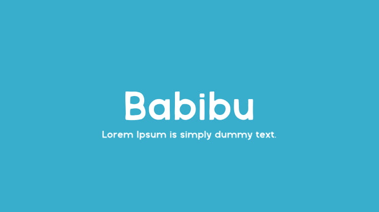 Babibu Font
