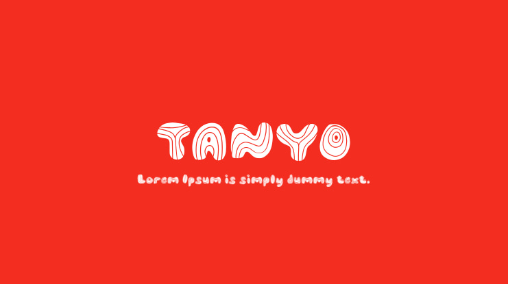 TANYO Font