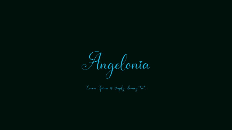 Angelonia Font
