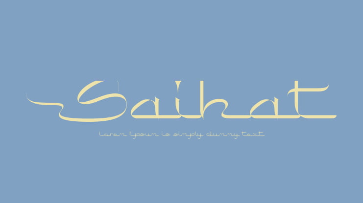 Saihat Font