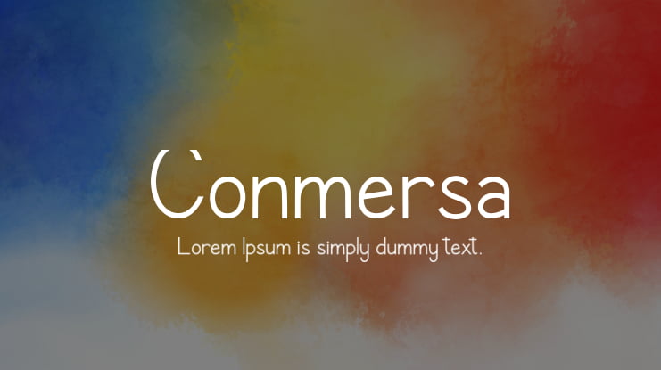 Conmersa Font