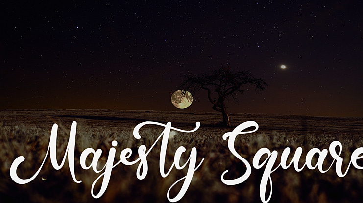 Majesty Square Font