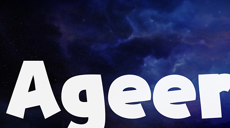 Ageer Font