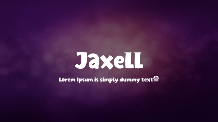 Jaxell Font