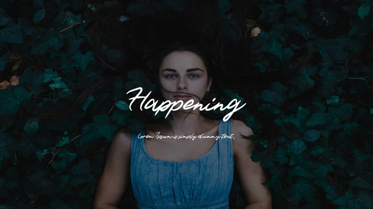 Happening Font