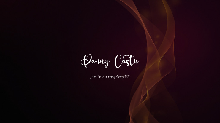 Panny Castie Font