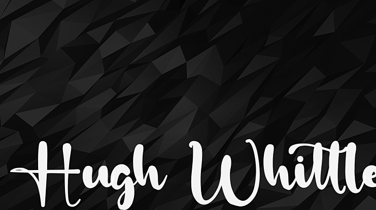 Hugh Whittle Font
