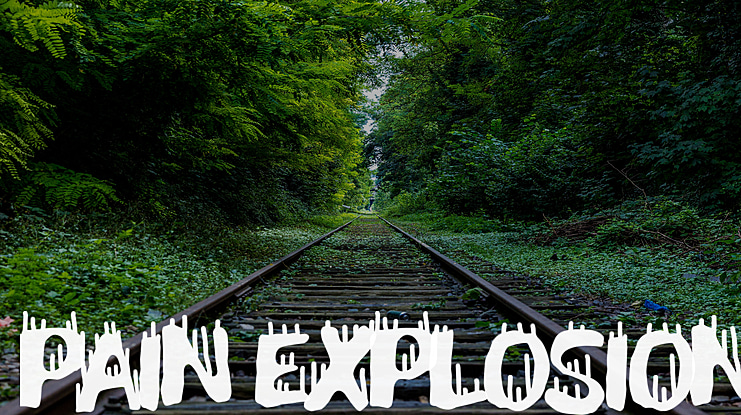 Pain Explosion Font