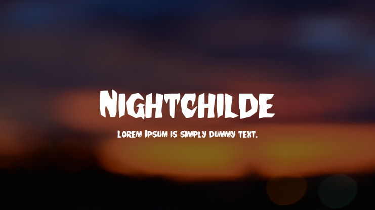 Nightchilde Font Family