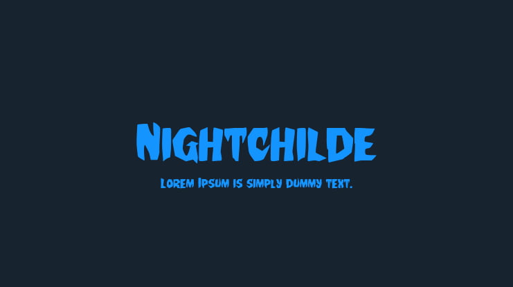 Nightchilde Font Family