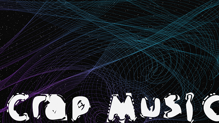Crap Music Font