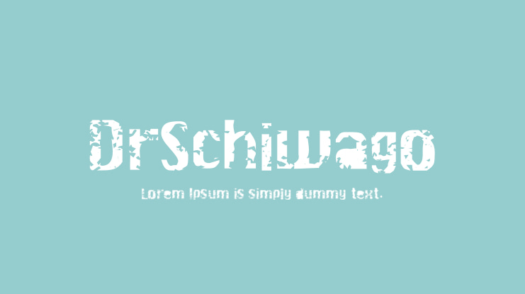 DrSchiwago Font