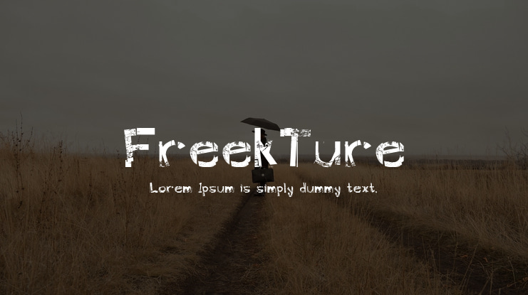 FreekTure Font