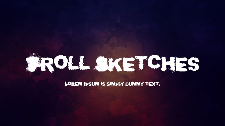 Troll Sketches Font
