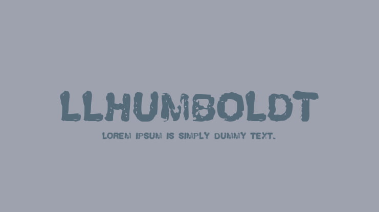 LLHumboldt Font
