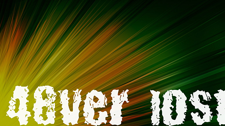 48ver lost Font
