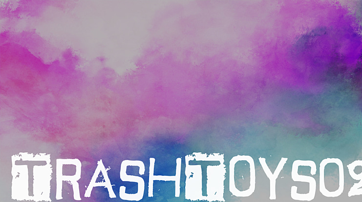 TrashToys02 Font