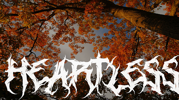 Heartless Font