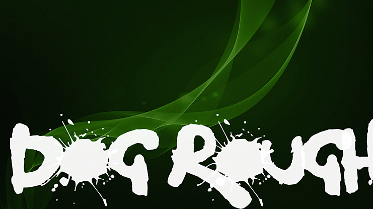 Dog Rough Font