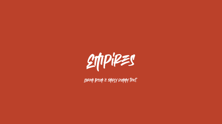 Empires Font