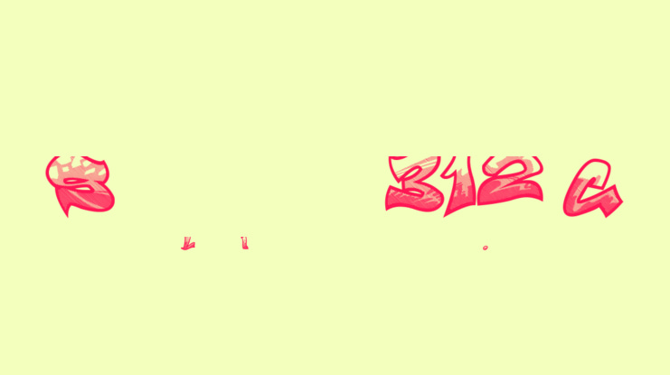 Smasher 312 Custom Font