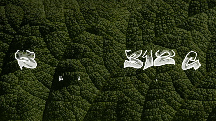 Smasher 312 Custom Font