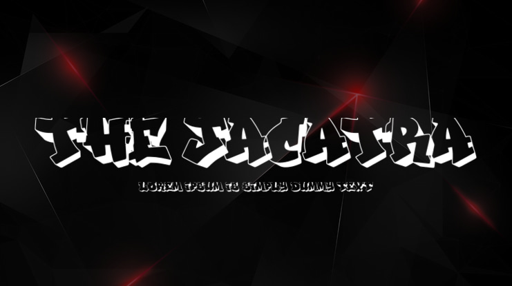 THE JACATRA Font