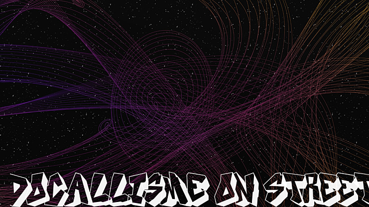 DOCALLISME ON STREET Font