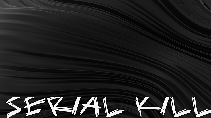 Serial Killers Font