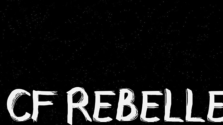 CF Rebelle Font