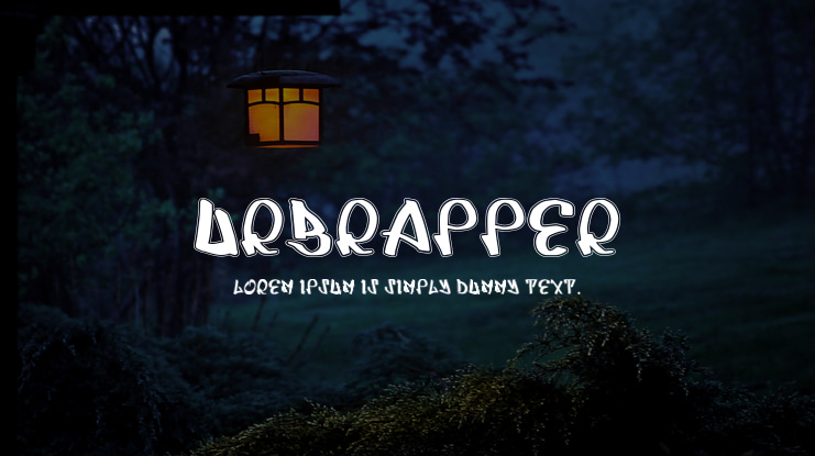 UrbRapper Font