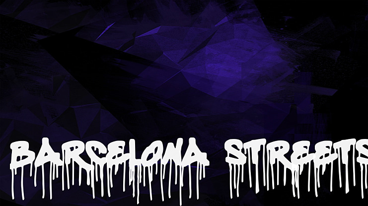 Barcelona Streets Font