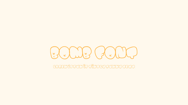 BOMB FONT