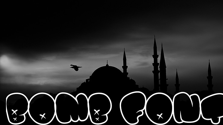 BOMB FONT