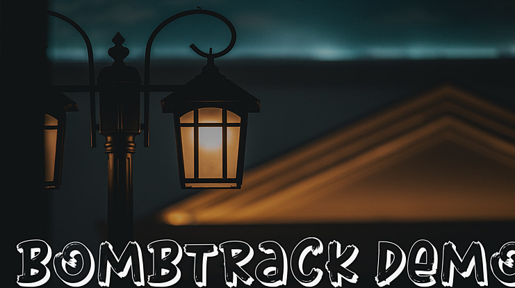 Bombtrack Demo Font