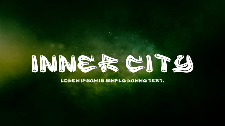 inner city Font