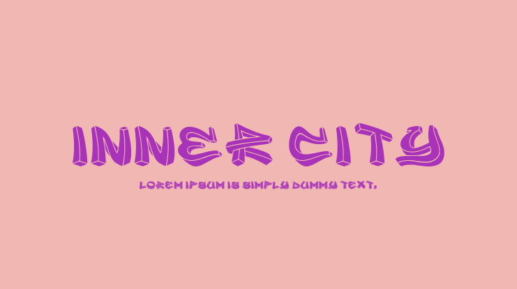 inner city Font