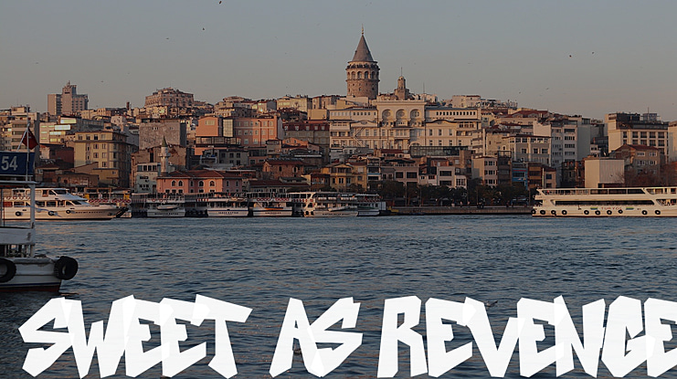 SWEET AS REVENGE Font