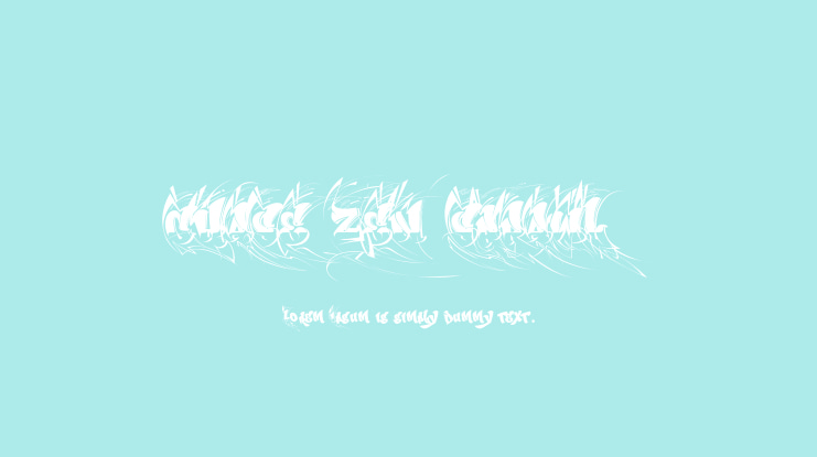 CHASE ZEN SPRAWL Font