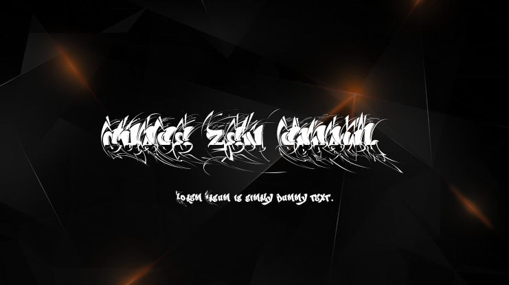 CHASE ZEN SPRAWL Font