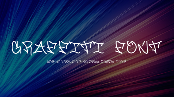 Graffiti font