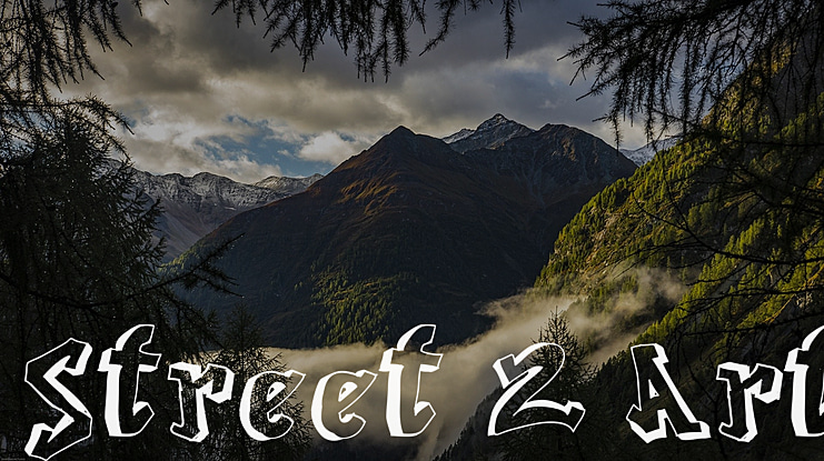 Street 2 Art Font